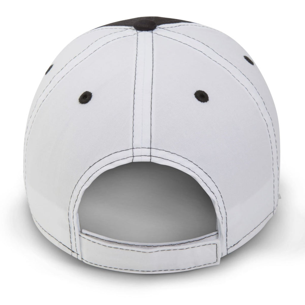 Paramount Apparel Black/White Premium Lightweight Two-Tone Cap