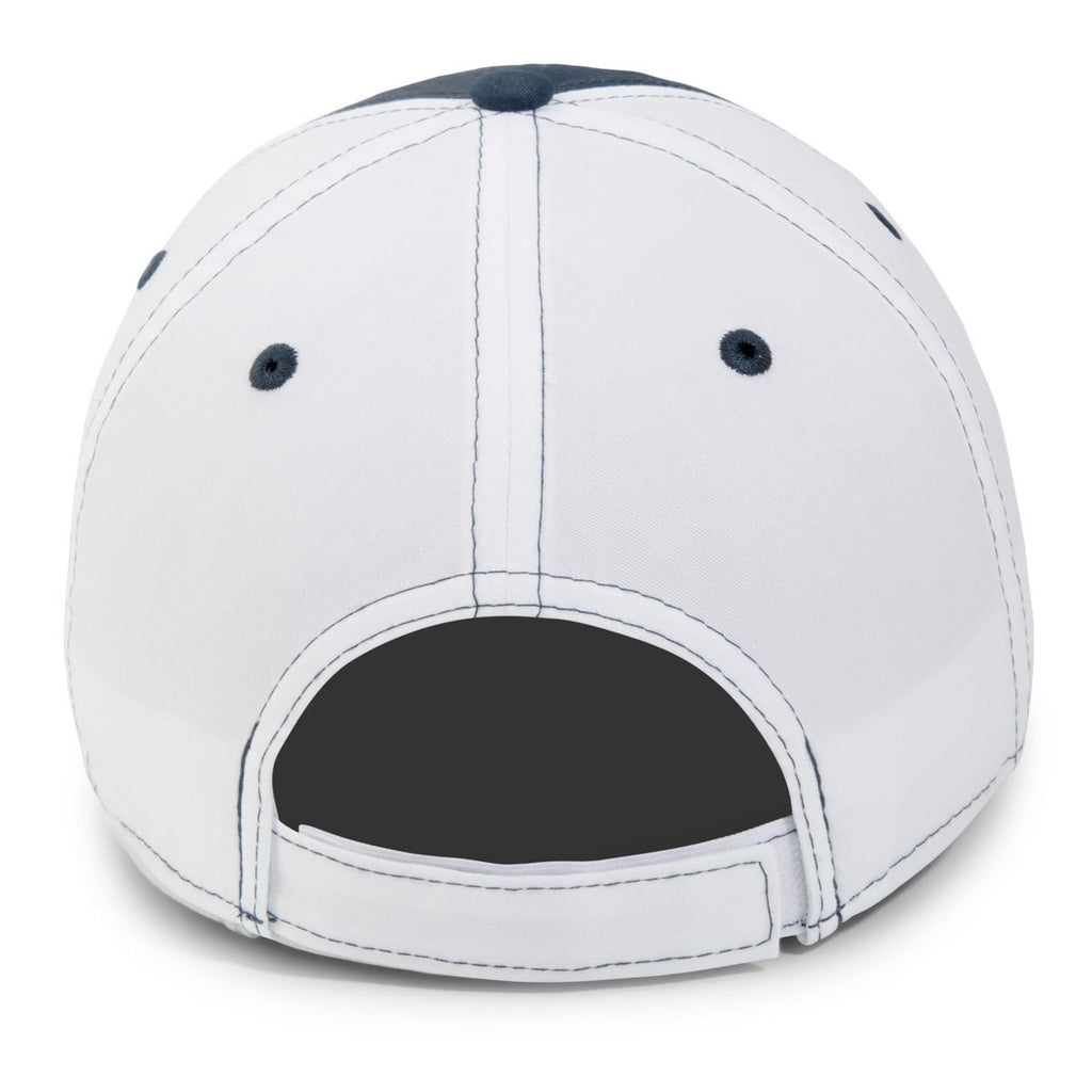 Paramount Apparel Navy/White Premium Lightweight Two-Tone Cap