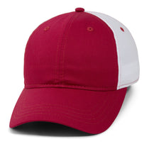Paramount Apparel Red/White Premium Lightweight Two-Tone Cap