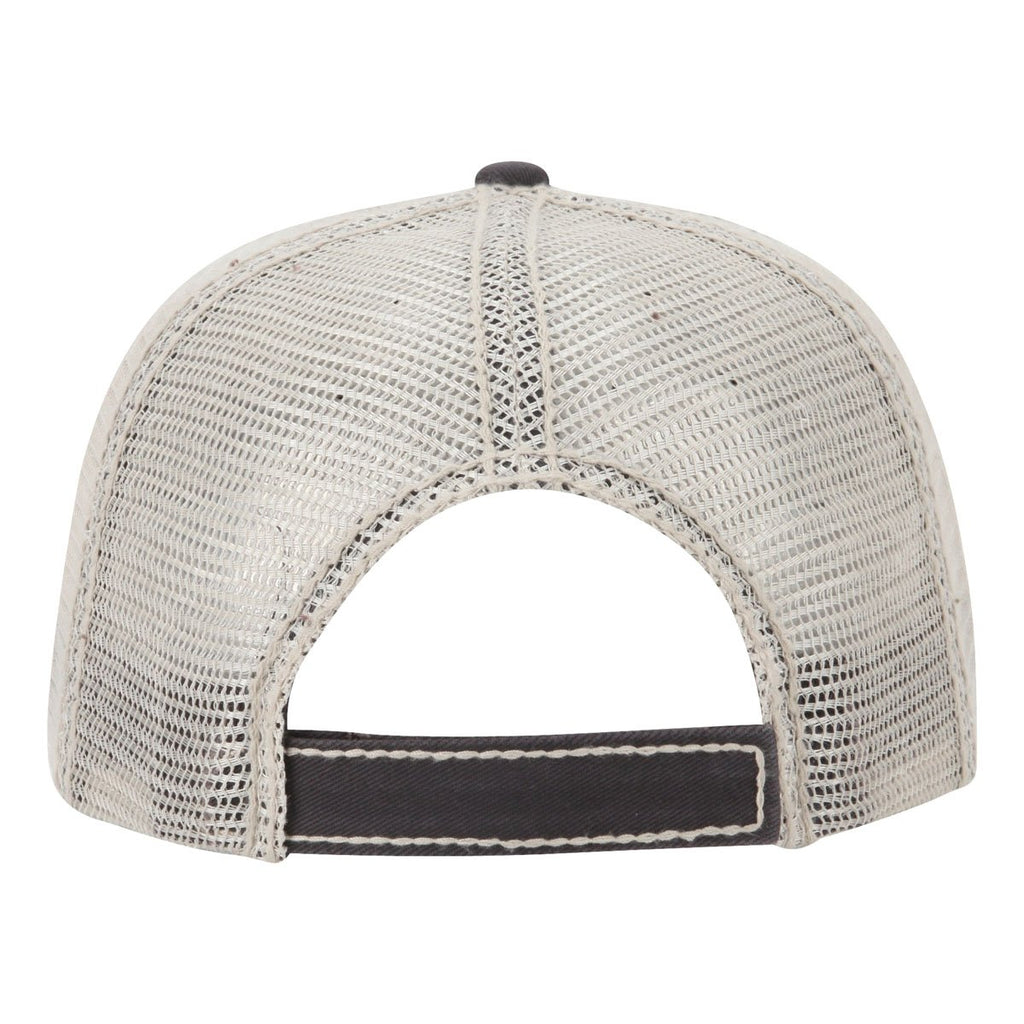 Paramount Apparel Charcoal/Ivory Heavy Washed Cap