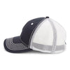Paramount Apparel Navy/White Heavy Washed Cap