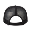 Paramount Apparel Black Garment Washed Mesh Cap
