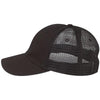 Paramount Apparel Black Garment Washed Mesh Cap
