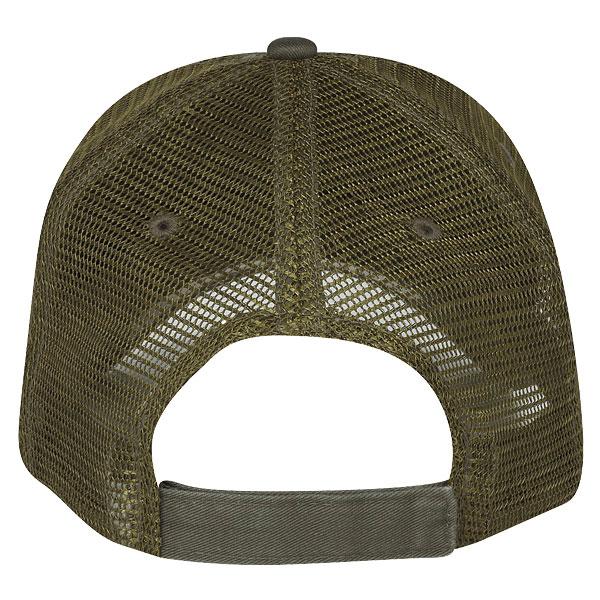 Paramount Apparel Elmwood Garment Washed Mesh Cap