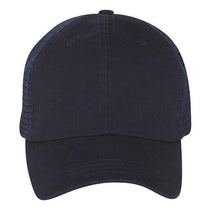 Paramount Apparel Navy Garment Washed Mesh Cap