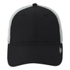 Paramount Apparel Black/White CoolQwick Mesh Back Cap