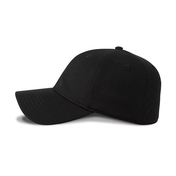 Paramount Apparel Black CoolQwick Fitted Cap