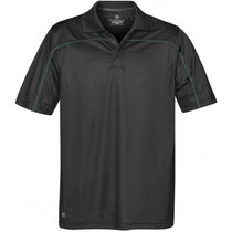 Stormtech Men's Black/Forest Velocity Sport Polo
