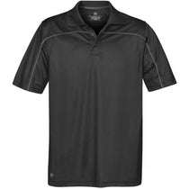 Stormtech Men's Black/Graphite Velocity Sport Polo