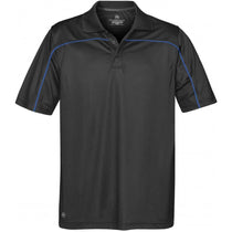 Stormtech Men's Black/Royal Velocity Sport Polo