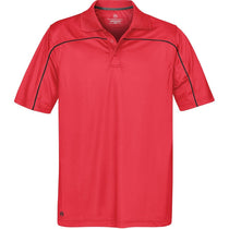 Stormtech Men's Scarlet/Black Velocity Sport Polo