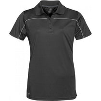 Stormtech Women's Black/Graphite Velocity Sport Polo