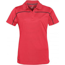 Stormtech Women's Scarlet/Black Velocity Sport Polo