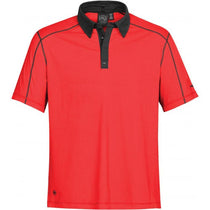 Stormtech Men's Scarlet/Black Odyssey Performance Polo