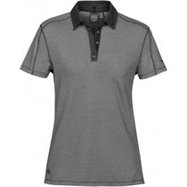 Stormtech Women's Carbon Melange/Black Odyssey Performance Polo