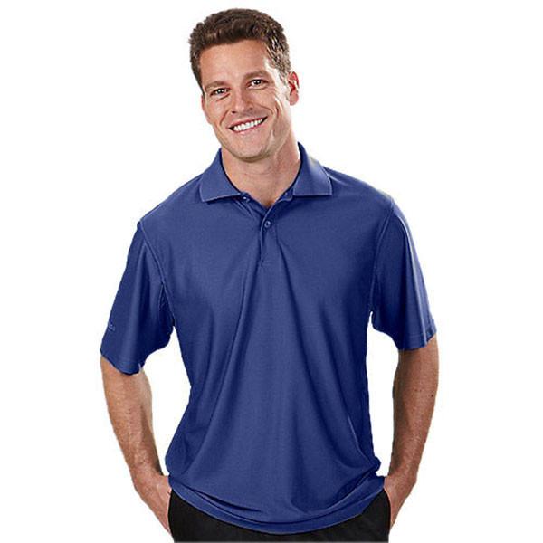 IZOD Men's Cobalt Blue Performance Poly Pique Polo