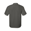 IZOD Men's Charcoal Grey Performance Poly Pique Polo