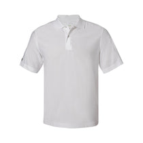 IZOD Men's White Performance Poly Pique Polo
