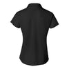 IZOD Women's Black Performance Poly Pique Polo