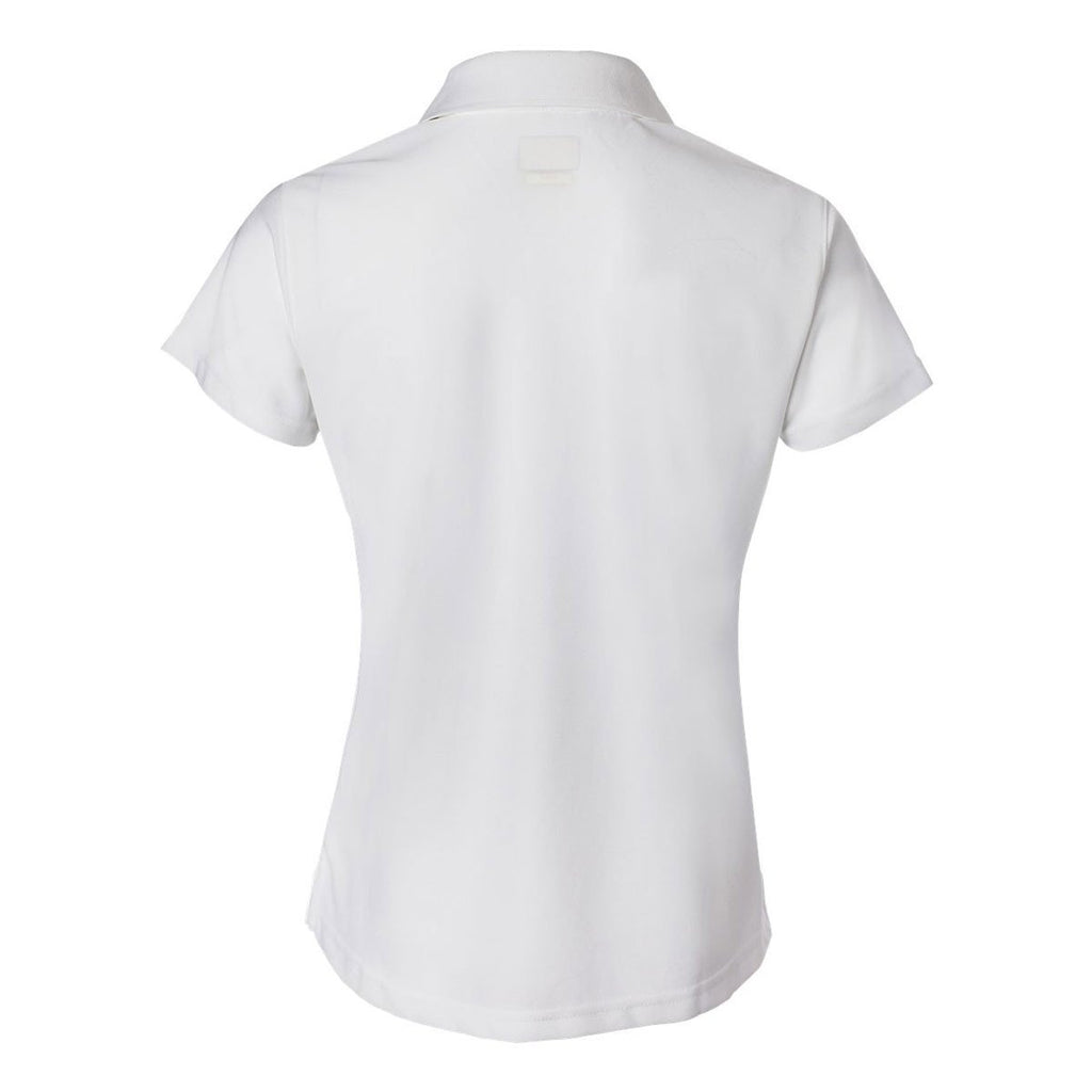 IZOD Women's White Performance Poly Pique Polo