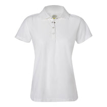 IZOD Women's White Performance Poly Pique Polo