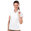 IZOD Women's White Performance Poly Pique Polo