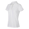 IZOD Women's White Performance Poly Pique Polo