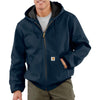 Carhartt Men's Dark Navy Thermal Lined Duck Active Jacket