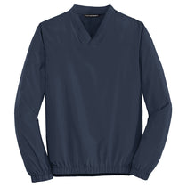Port Authority Men's Dress Blue Navy Zephyr V-Neck Pullover