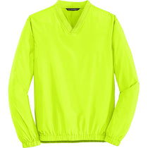 Port Authority Men's Safety Yellow Zephyr V-Neck Pullover