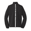 Port Authority Men's Black Zephyr Reflective Hit Full-Zip Jacket