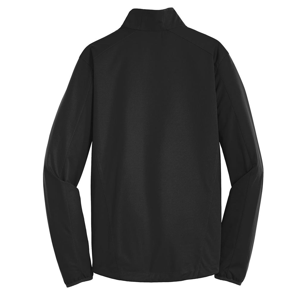 Port Authority Men's Deep Black Active Soft Shell Jacket