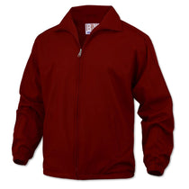 BAW Men's Red Classic Solid Jacket
