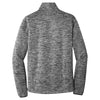Sport-Tek Men's Black Posicharge Electric Heather Soft Shell Jacket