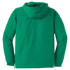 Sport-Tek Men's Kelly Green/White Colorblock Raglan Anorak