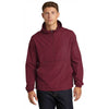 Sport-Tek Men's Maroon Packable Anorak