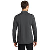 Port Authority Men's Graphite Dry Zone UV Micro-Mesh Long Sleeve Polo