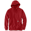 Carhartt Men's Dark Crimson Midweight Hooded Sweatshirt