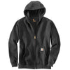 Carhartt Men's Carbon Heather Midweight Hooded Zip Front Sweatshirt