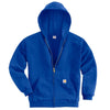 Carhartt Men's Cobalt Blue Midweight Hooded Zip Front Sweatshirt