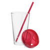ETS Red Pint2Go Glass Tumbler 16 oz