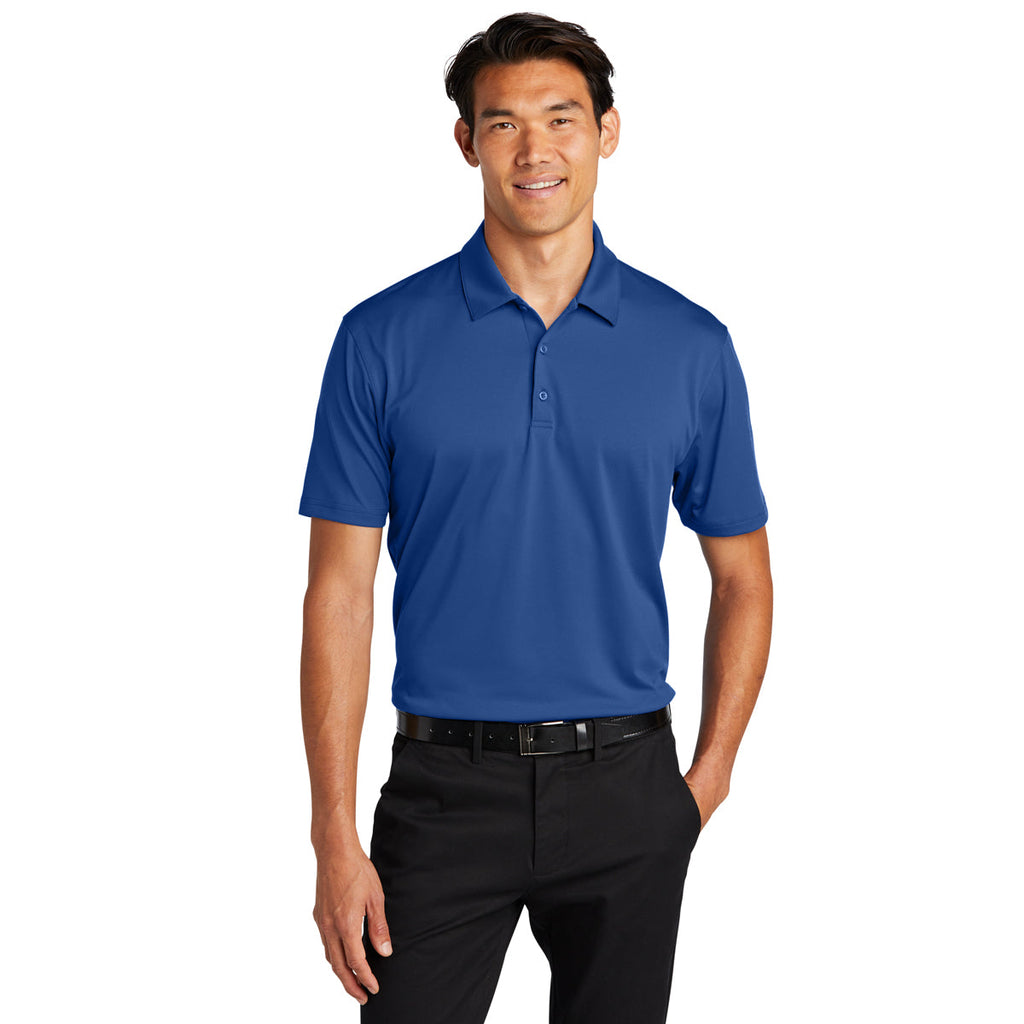 Port Authority Men's True Blue Performance Staff Polo