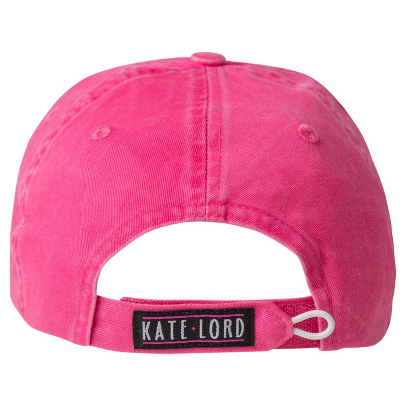 Kate Lord Power Pink Twill Golf Cap