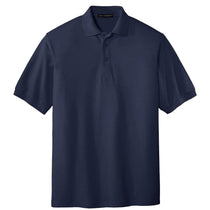 Port Authority Men's Navy 65/35 Knit Polo