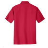 Port Authority Men's Classic Red Performance Vertical Pique Polo
