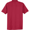 Port Authority Men's Rich Red Silk Touch Interlock Performance Polo