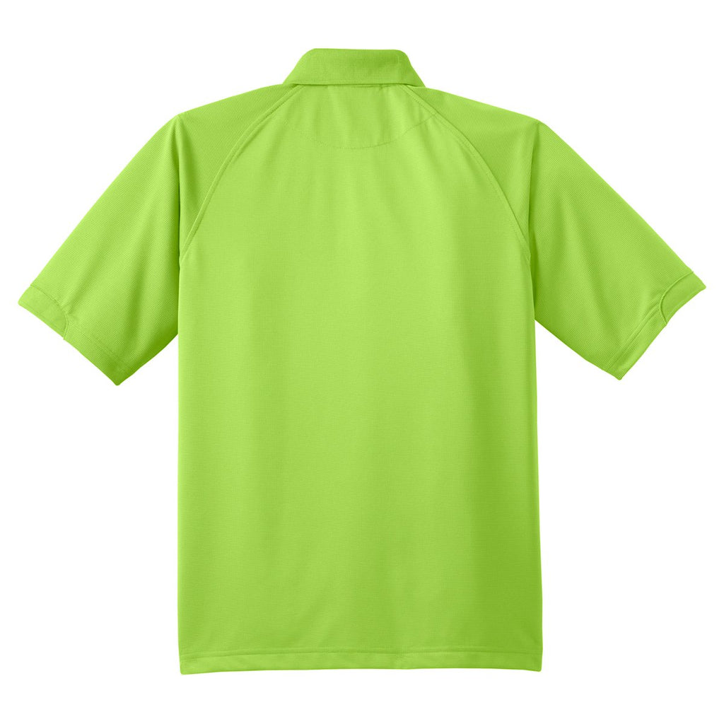 Port Authority Men's Green Oasis Tall Dry Zone Ottoman Polo
