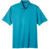 Port Authority Men's Deep Teal Blue Tech Pique Polo