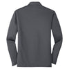 Port Authority Men's Steel Grey Silk Touch Performance Long Sleeve Polo