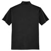 Port Authority Men's Black Tech Embossed Polo